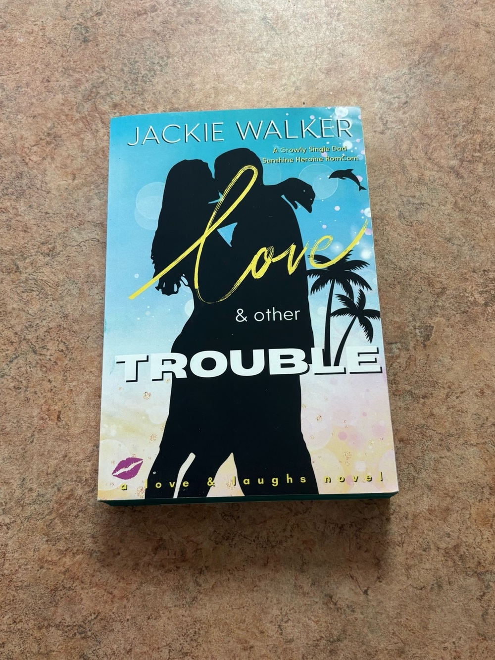 Love & Other Trouble Jackie Walker Signed Rom Com A Love & Laughs Novel